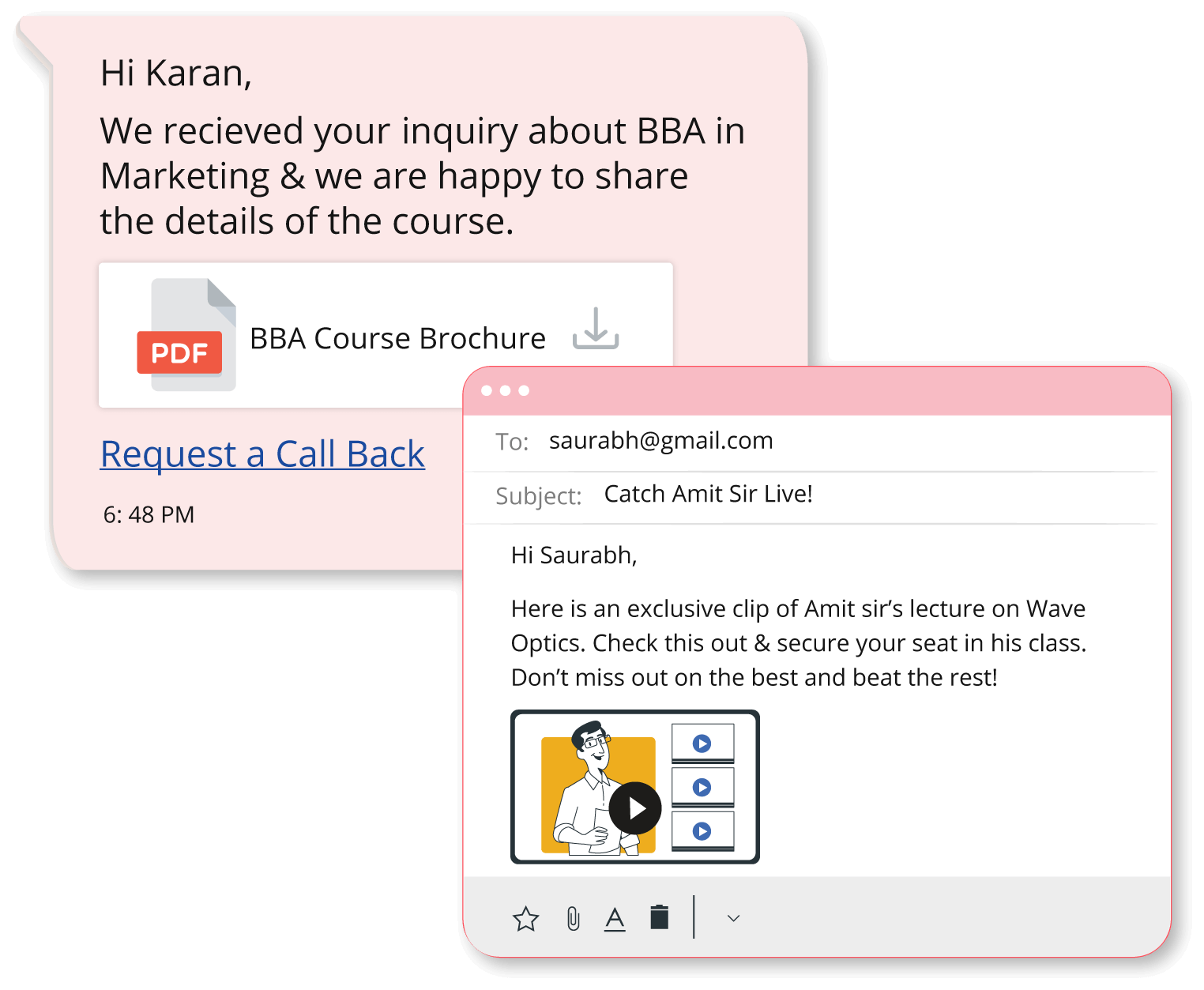 Personalize communication