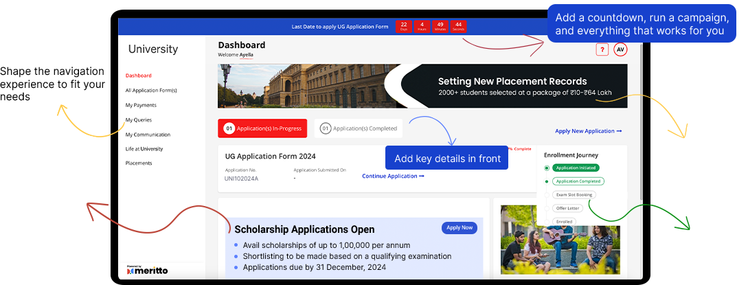 Transform your admissions with a unified platform